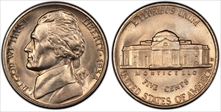 1938-D 5C Jefferson MS65