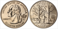 2001-P 25C Vermont MS66