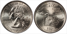 2004-P 25C Michigan MS65