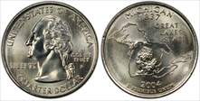 2004-P 25C Michigan MS65
