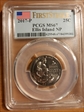 2017-P 25C Ellis Island NP First Strike MS67