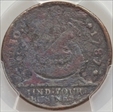 1787 Fugio 1C States United, 4 Cinq N1BN
