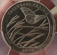 2020-W 25C Tallgrass Prairie NP V75 Early Find MS65