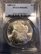 1885-CC $1 MS64PL