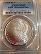 1878 8TF $1 VAM 18, Doubled Date MS63
