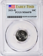 2021-D 10C Early Find MS66FB