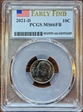 2021-D 10C Early Find MS66FB