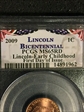 2009 1C Lincoln-Early Childhood First Day of Issue MS65RD