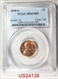 1968-S 1C MS65RD