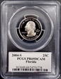 2004-S 25C Florida PR69DCAM