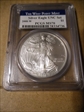 2008-W $1 Burnished Silver Eagle SP70