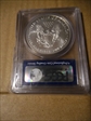 2008-W $1 Burnished Silver Eagle SP70