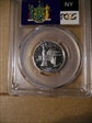 2001-S 25C New York Silver PR69DCAM