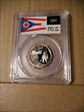 2002-S 25C Ohio Silver PR69DCAM