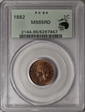 1882 1C MS65RD