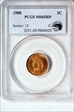 1908 1C MS65RD