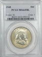 1948 50C MS66FBL