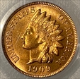 1909 1C Indian MS65RD