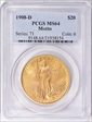 1908-D $20 Motto MS64
