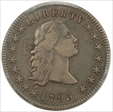 1795 $1 Flowing Hair, 3 Leaves XF40