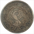 1795 $1 Flowing Hair, 3 Leaves XF40