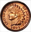 1891 1C MS65RD