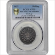 1652 Shilling Pine Tree, Small Planchet VF35