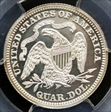 1866 25C Motto PR64DCAM