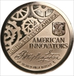 2018-S $1 American Innovation Rev PR Washington-Signed 1st Patent First Strike PR70