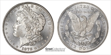 1878-S $1 MS66