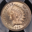 1863 1C MS65