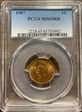 1907 1C MS65RD