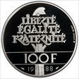 1988 100 Fr Fraternité Gad-903 PR69DCAM