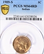 1909-S 1C Indian MS64RD