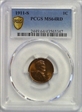 1911-S 1C MS64RD