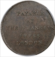 1794 Tkn 1/2P Franklin Press AU55BN