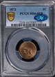 1872 1C MS64RB