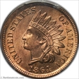 1864 1C Bronze MS65RD