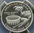 2009-S 25C American Samoa Silver PR70DCAM