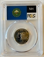 2000-S 25C New Hampshire Silver PR69DCAM