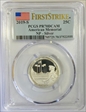2019-S 25C American Memorial NP - Silver First Strike PR70DCAM