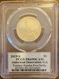 2019-S $1 American Innovation GA Trustees' Garden First Strike PR69DCAM
