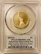 2019-S $1 American Innovation PA Polio Vaccine 1953 First Strike PR69DCAM