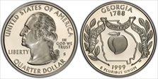 1999-S 25C Georgia PR69DCAM