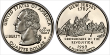 1999-S 25C New Jersey PR69DCAM