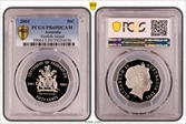 2001 50C Norfolk Island PR69DCAM