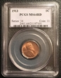 1913 1C MS64RD