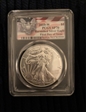 2019-W $1 Burnished Silver Eagle First Day of Issue SP70