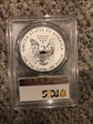 2019-W $1 Silver Eagle Enhanced Rev PR Pride of Two Nations, U.S. Set First Strike PR70