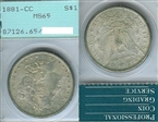 1881-CC $1 MS65